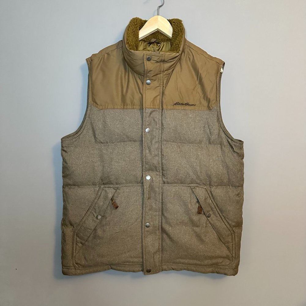 NWT Eddie Bauer Mr Noble Down Vest Size Large